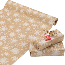 Weihnachts Geschenkpapier 44cm x 15m ECO Brown Kraft