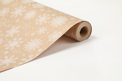 Weihnachten Geschenkpapierrolle 44cm x 15m ECO Brown Kraft