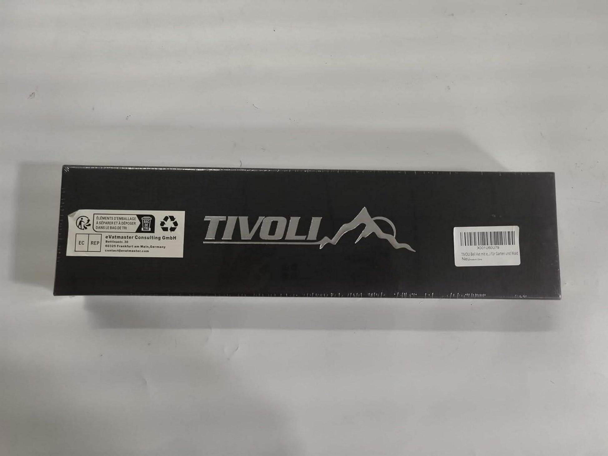 TIVOLI Camping Axt Holzgriff 27cm Handgeschmiedet Handbeil Scheide