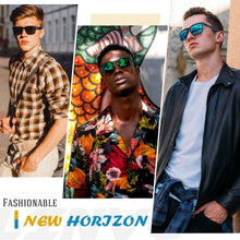 LINVO Polarisierte Sonnenbrille Herren Damen UV400 Schutz