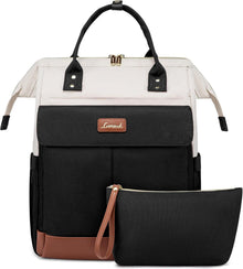 Laptop Rucksack Damen 17.3 Zoll Schulrucksack Wasserdicht mit