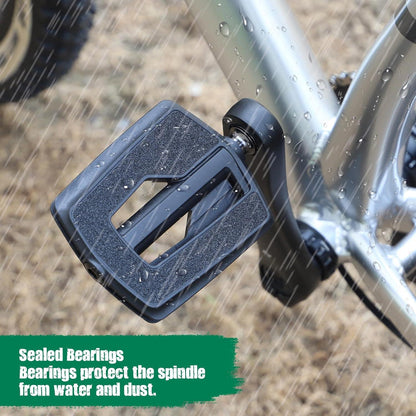 MEGHNA Fahrradpedale Aluminiumlegierung rutschfest MTB E-Bike Trekking