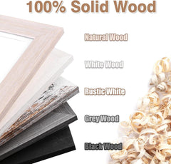 KINLINK 9x12 Kinder Kunstrahmen Holz-Bilderrahmen für