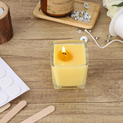 6100cm Kerzendocht 100 Stück Dochthalter für DIY Kerzen