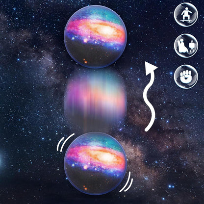 50er Set Flummi Planeten, Weltraumthema Hüpfbälle für Kindergeburtstag