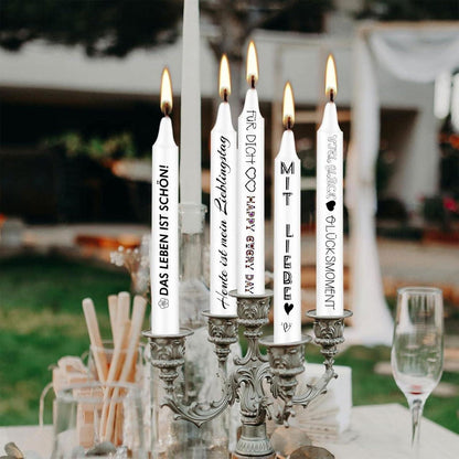 Kerzentattoos Wasserschiebefolie DIY Geschenk Kerzen 200+ Muster