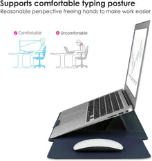 HoYiXi Laptop Hülle 15,3 Zoll MacBook Air M2 A2941 Leder