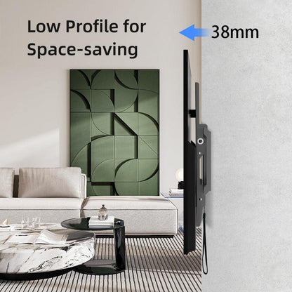Neigbare TV Wandhalterung 37-82 Zoll VESA 600x400