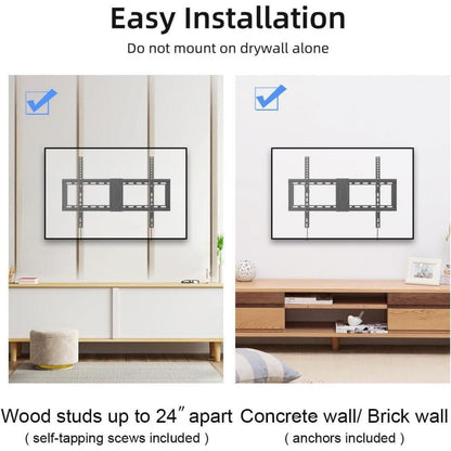 Neigbare TV Wandhalterung 37-82 Zoll VESA 600x400