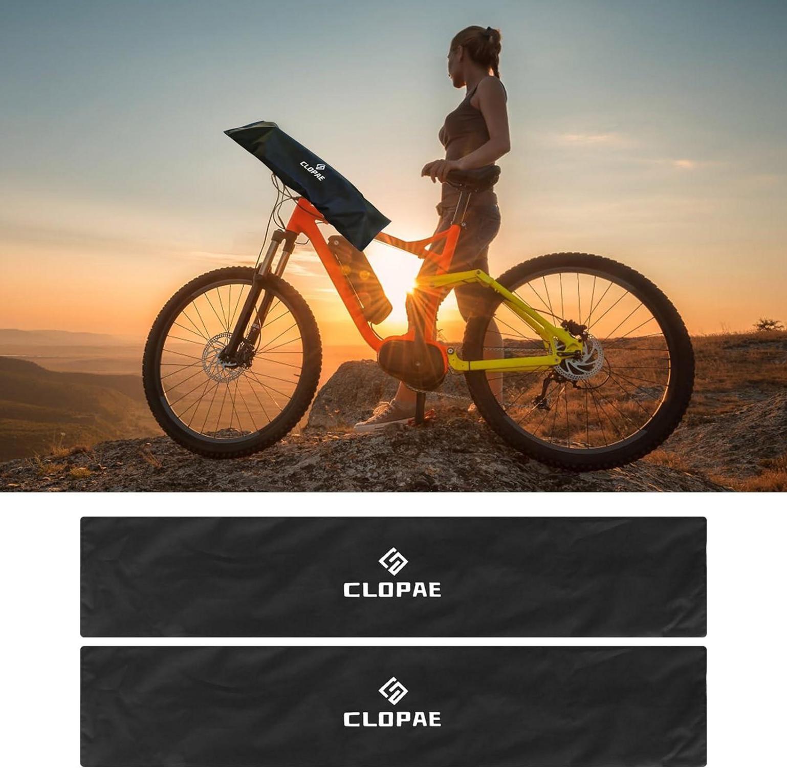 2er Pack Lenkerschutzhülle für Ebike - Regenschutz und Transportschutz