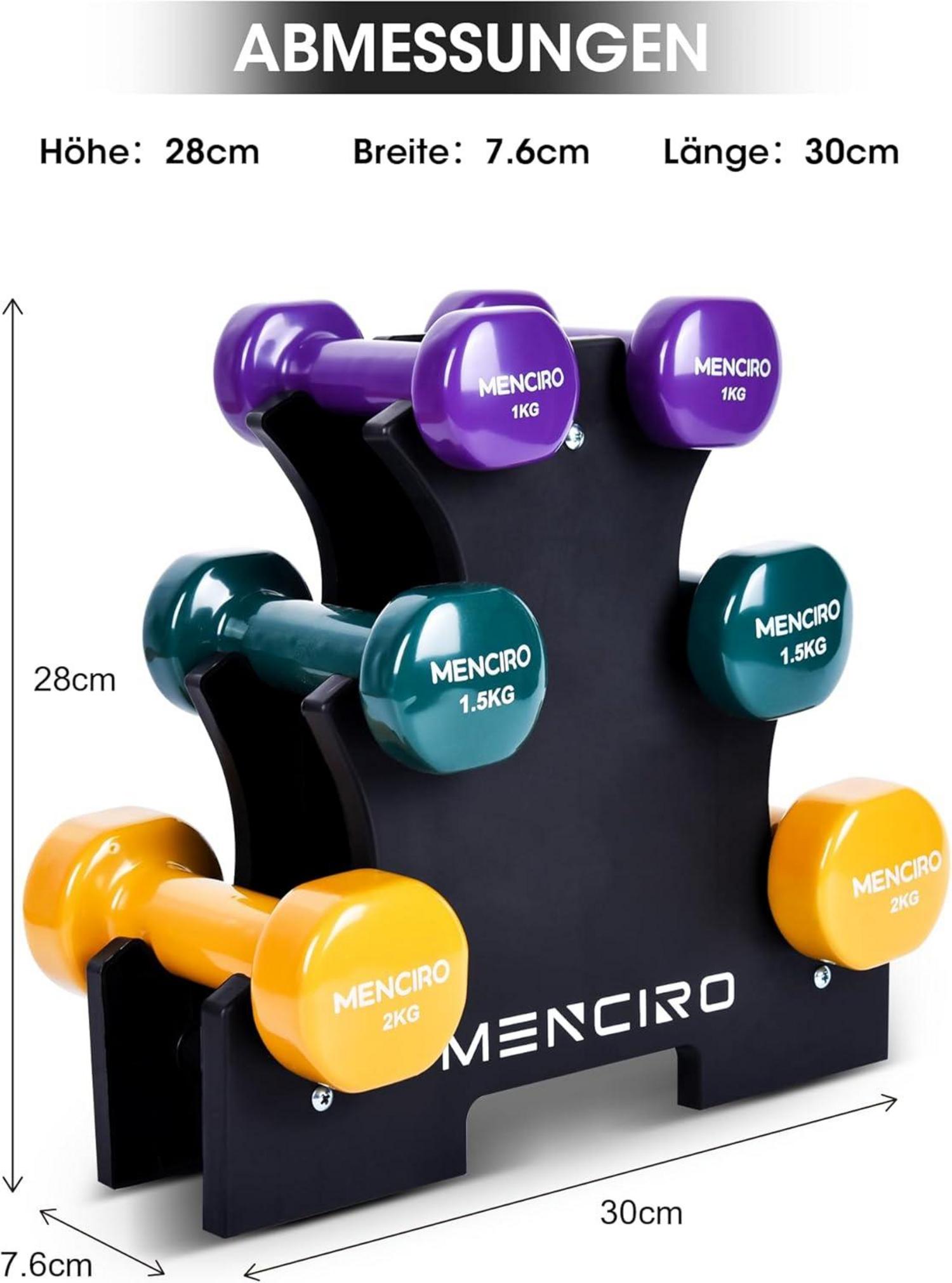Kurzhantel Set 1KG-5KG für Zuhause Fitness Training