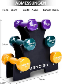 Kurzhantel Set 1KG-5KG für Zuhause Fitness Training