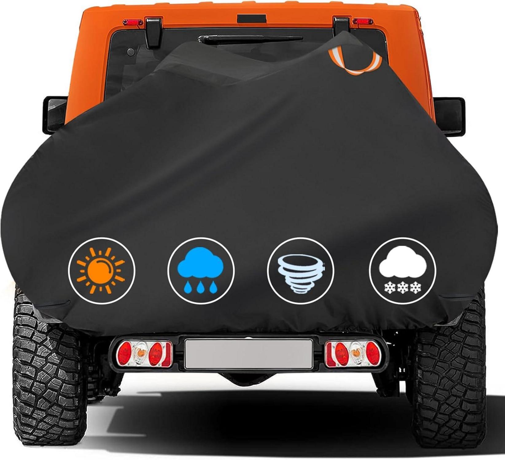 Fahrradabdeckung für 3 Fahrräder Wasserdicht & Heavy Duty 600D