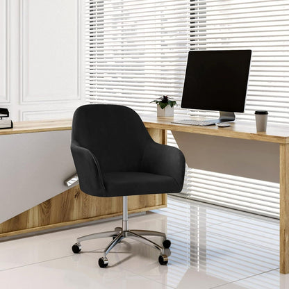 Stretch Stuhlbezug mit Armlehne, 2er Set Schwarz - Esszimmer