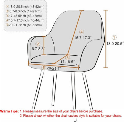 Stretch Stuhlbezug 2er Set Armlehne Schwarz Stuhlhussen Esszimmer