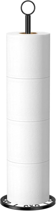 Freistehender Toilettenpapierhalter Vintage Edelstahl