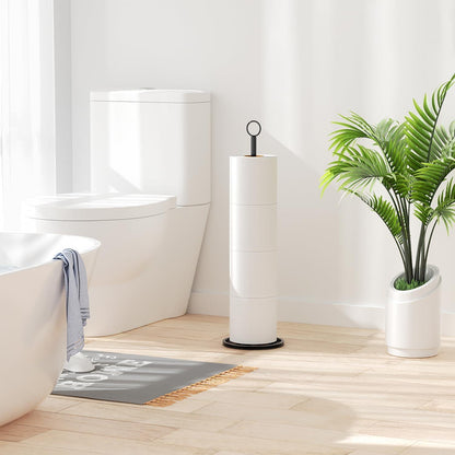 Freistehender Toilettenpapierhalter mit
