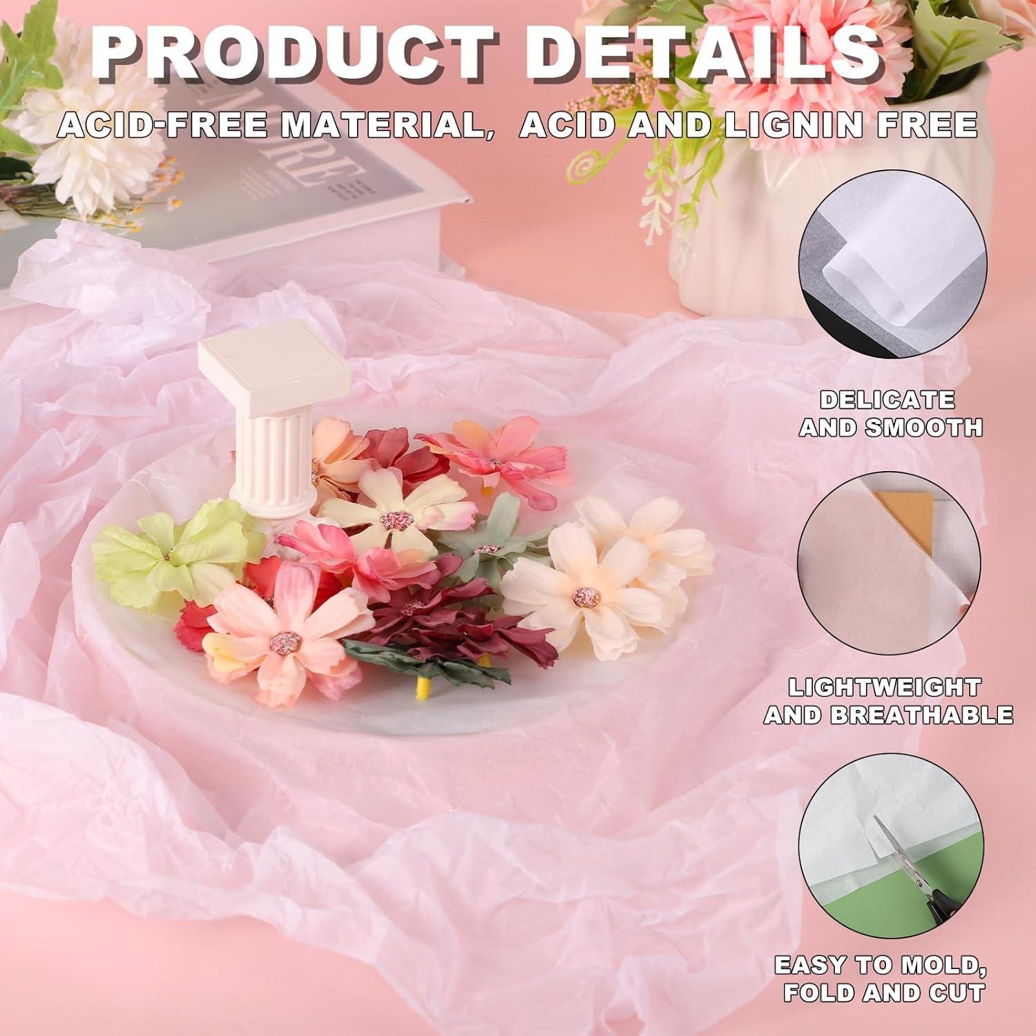25 Blatt Säurefreies Seidenpapier Schutz Kleidung & Geschenke