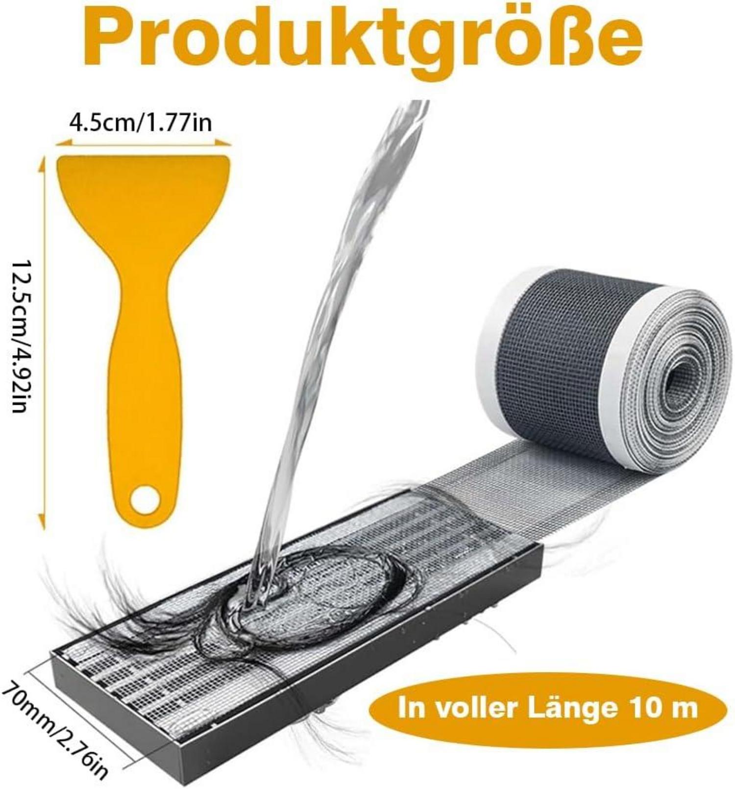 Einweg Duschabfluss Haarfänger Selbstklebend Abflussfilter