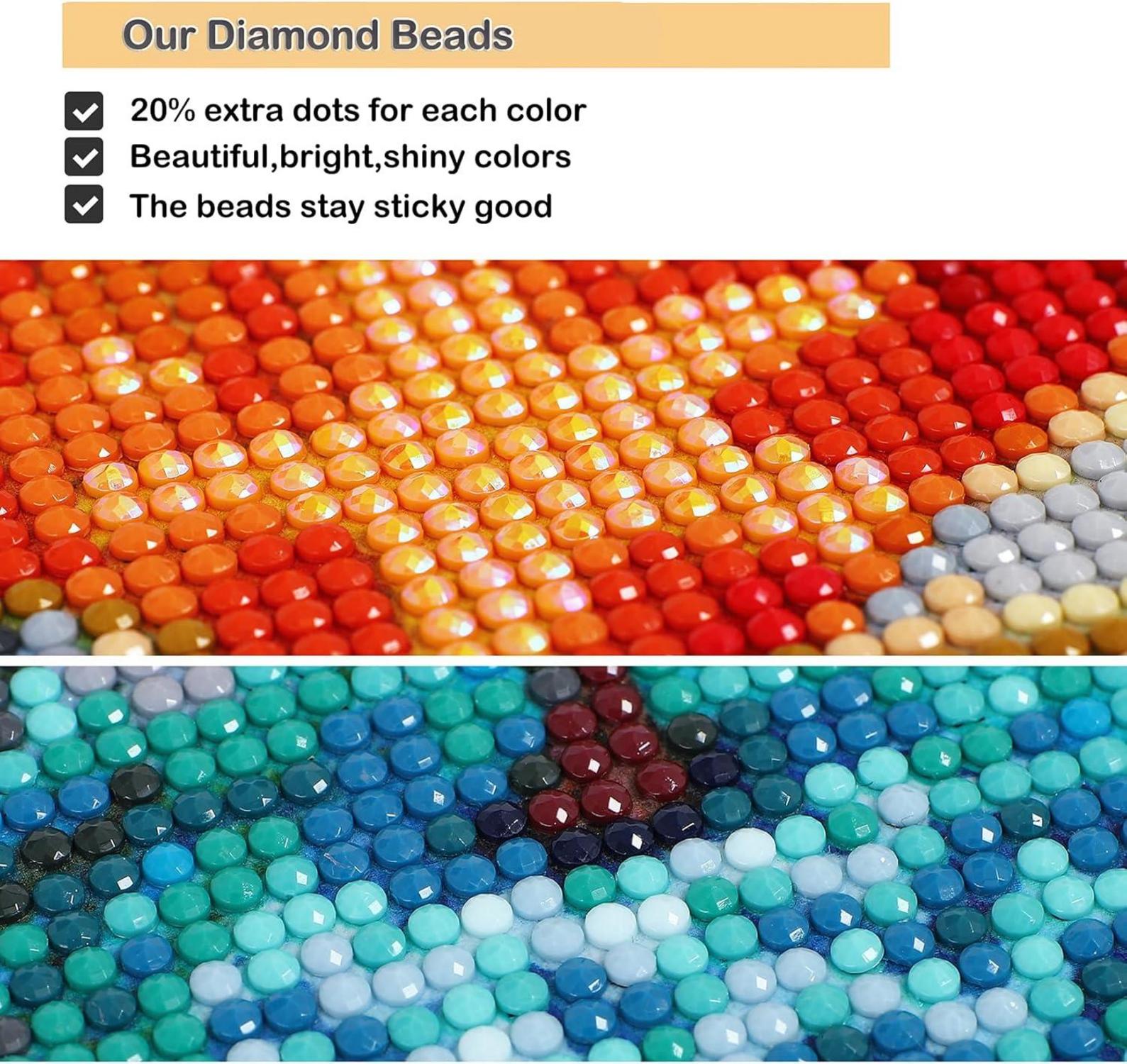 Weihnachts-Diamant-Malset 5D DIY Pinguin 30x30cm Home Wand Dekor