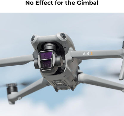 ND Filtersets 4er Pack ND8 ND16 ND32 ND64 für DJI Air 3 GimbalSafe