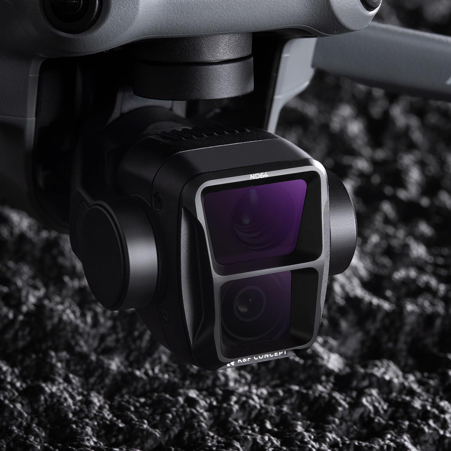 ND Filtersets 4er Pack ND8 ND16 ND32 ND64 für DJI Air 3 GimbalSafe