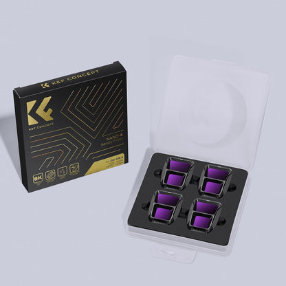 ND Filterset 4er Pack ND8 ND16 ND32 ND64 für DJI Air 3 GimbalSafe