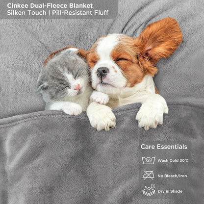 Wärmer Weiche Flauschig Flanell Sofadecke 230x240cm