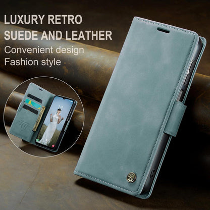 Handyhülle Samsung Galaxy A14 5G/4G RFID Leder Flip Case 360° Standfunktion