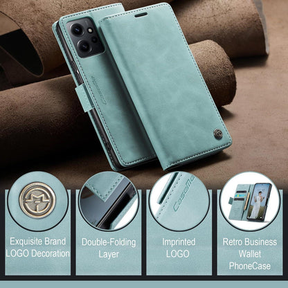 Handyhülle Xiaomi Redmi Note 12 4G Leder RFID Tasche Standfunktion