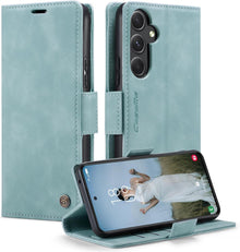 Samsung Galaxy A54 5G Handyhülle Leder Flip Case RFID Schutzhülle