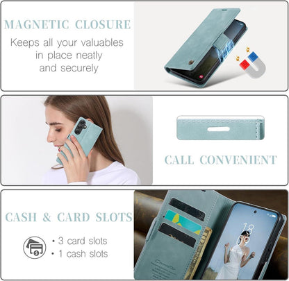 Samsung Galaxy A54 5G Handyhülle Leder Flip Case RFID Schutzhülle