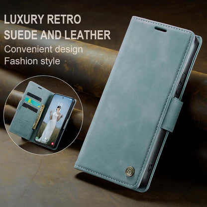 Handyhülle Samsung Galaxy A54 5G Leder RFID Schutz Flip Cover Standfall