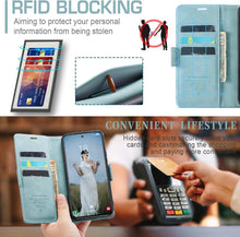 Samsung Galaxy S20 Hülle Leder Flip Case mit RFID und