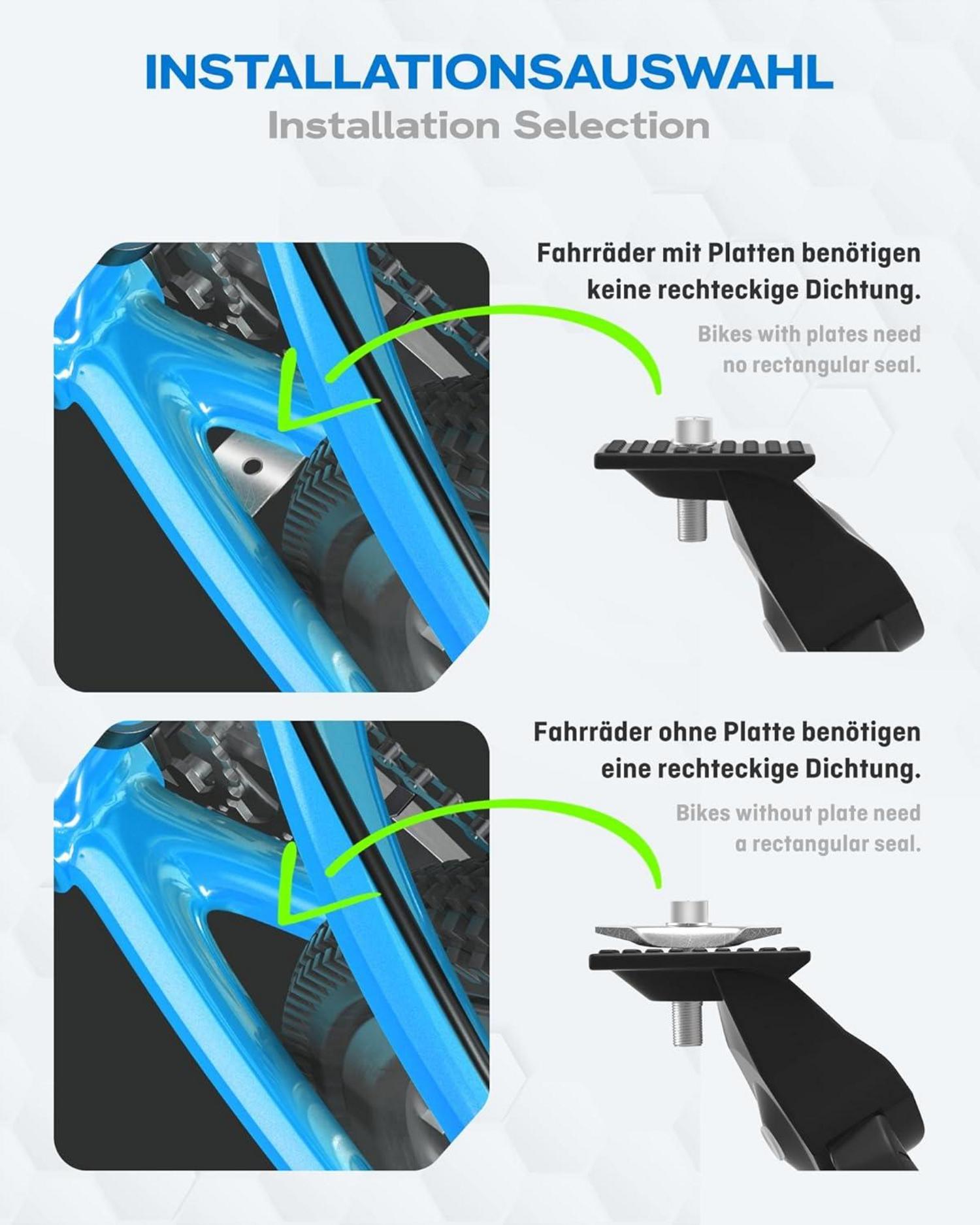 Fahrradständer 24-29 Zoll höhenverstellbarer mittelständer für Montainbike Ebike Rennrad