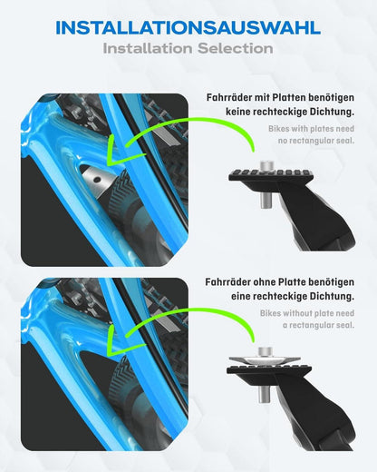 Fahrradständer 24-29 Zoll höhenverstellbarer mittelständer für Montainbike Ebike Rennrad
