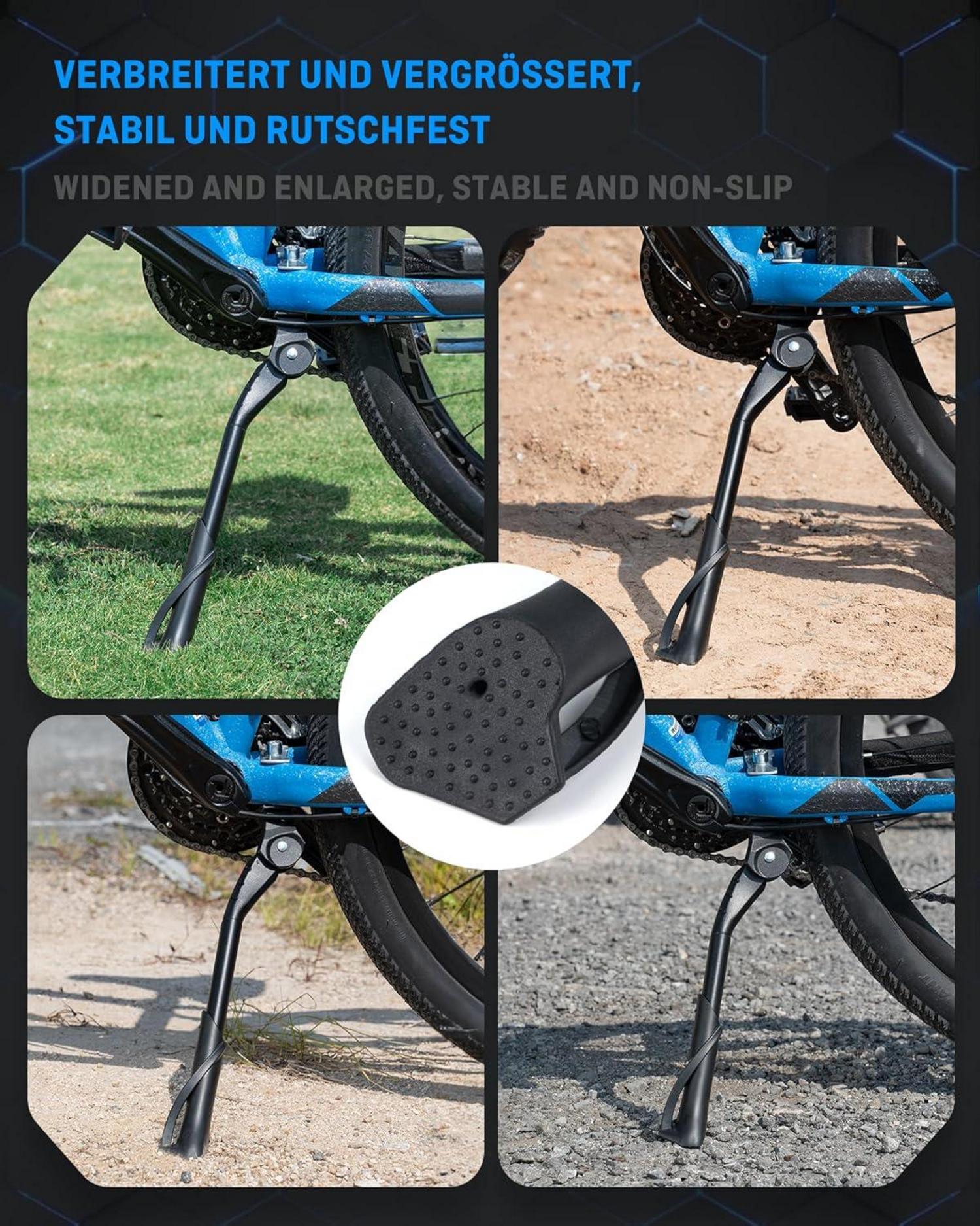 Höhenverstellbarer Fahrradständer 24-29 Zoll für Montainbike Ebike Rennrad