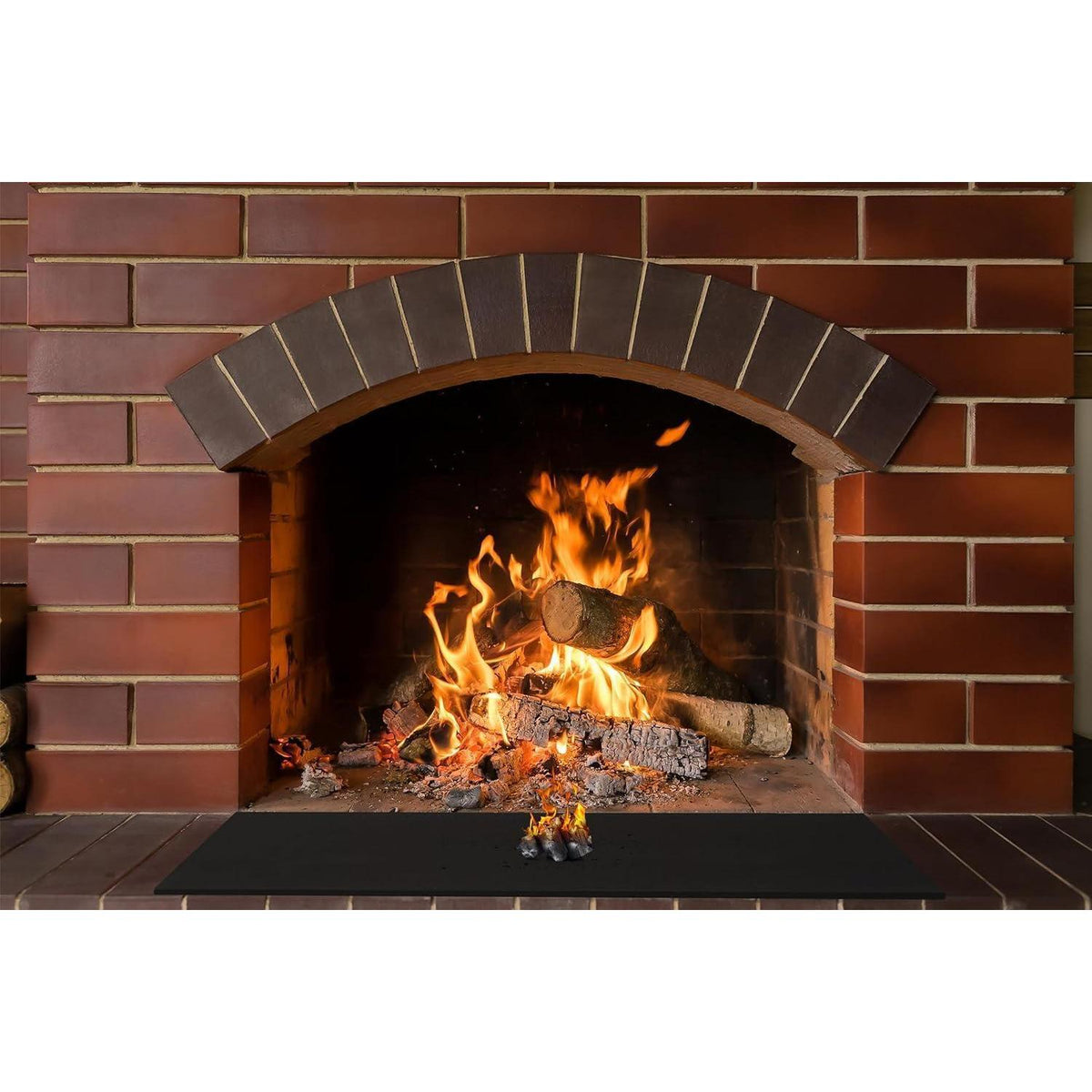 Hitzeschutzmatte 60x90 cm, feuerfeste Unterlage für Brandschutz