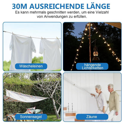 Wohnmobil Zubehör Kabelschloss Stahlseil 30m 3mm Drahtseil