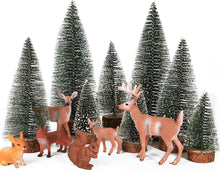 14-teilige Weihnachtsminiaturfiguren Weihnachtsbaum Ornament Basteln