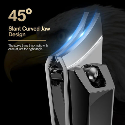 Finger Nail Clipper for Ingrown Toenails & Glass Nail File