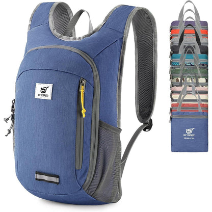 Faltbarer Tagesrucksack 10L wasserfest ultraleicht für Wandern & Reisen