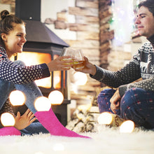 Weinglas mit Lustigen Socken Abschiedsgeschenk Kollegen