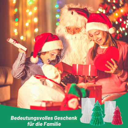 Silikonform Weihnachten: Kerzen & Bastelformen Baum, Tannenbaum