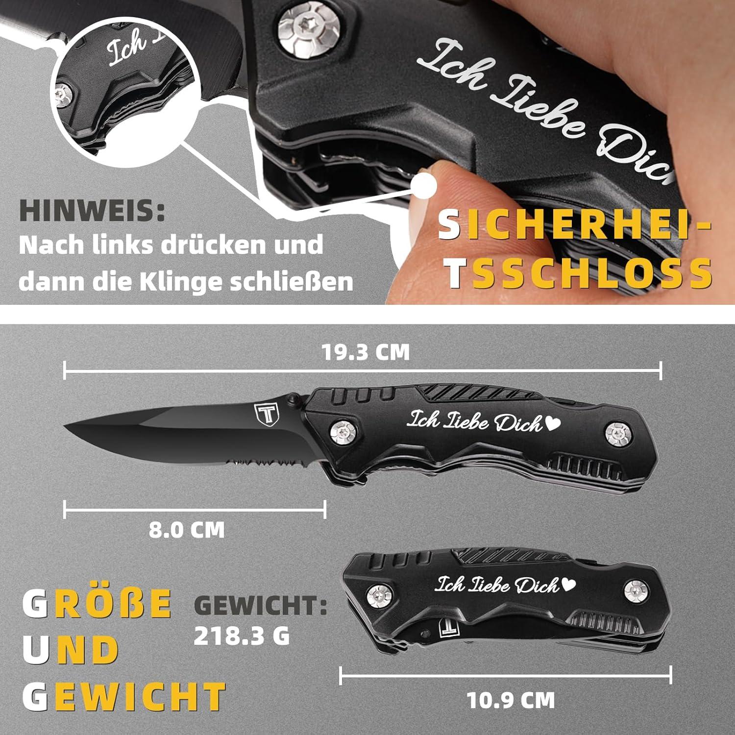 Multitool Taschenmesser Outdoor Camping Geschenk Mann Weihnachten