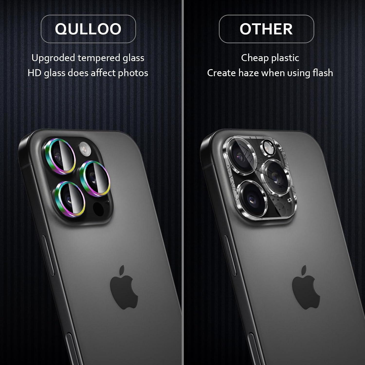 Kameraschutz Panzerglas für iPhone 16 Pro Max - Kratzfeste Schutzfolie