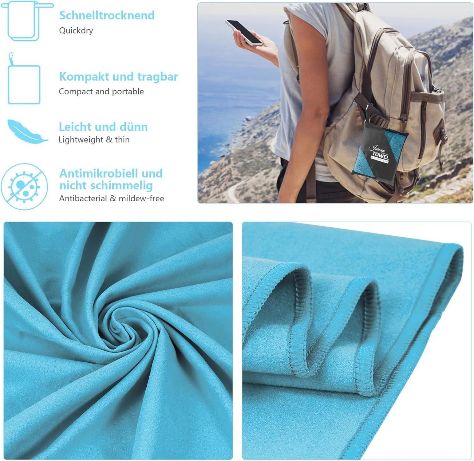 Mikrofaser Sporthandtuch Set für Reise & Outdoor