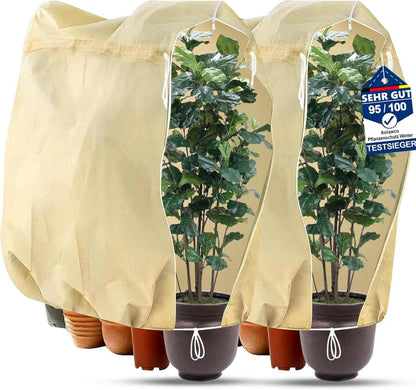 Pflanzenschutz Winter Frostschutz 240x200cm 80g/㎡ Zugband