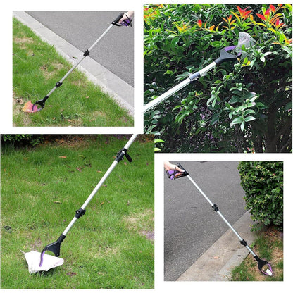 108cm Greifzange faltbar mit Magnet, violett