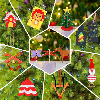 Basteln Adventskalender 2024 Kinder Mädchen 24 kreative
